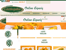 Tablet Screenshot of celebiogullari.com.tr